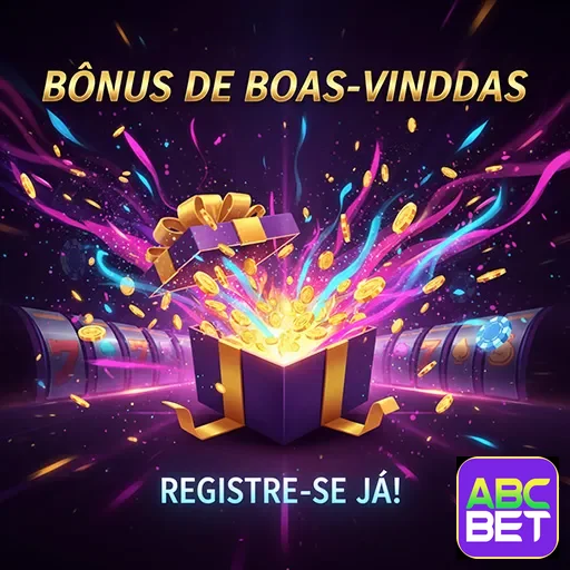 Imagem promocional do bônus de boas-vindas da abcbet, destacando ofertas especiais.
