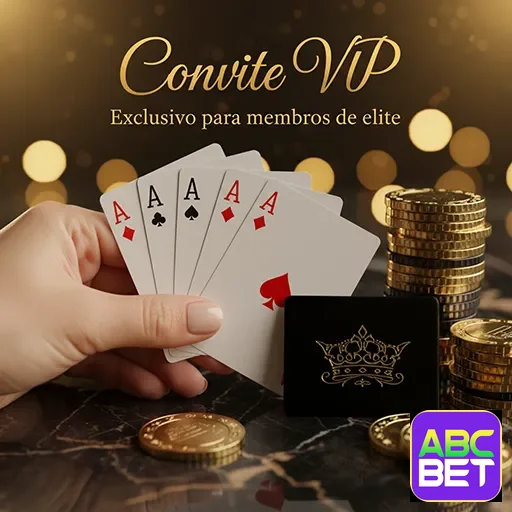 Convite VIP para jogo exclusivo da abcbet, proporcionando uma experiência única aos apostadores.