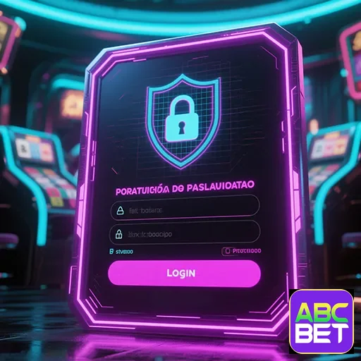 Interface de segurança para login no site abcbet, garantindo proteção de dados dos usuários.